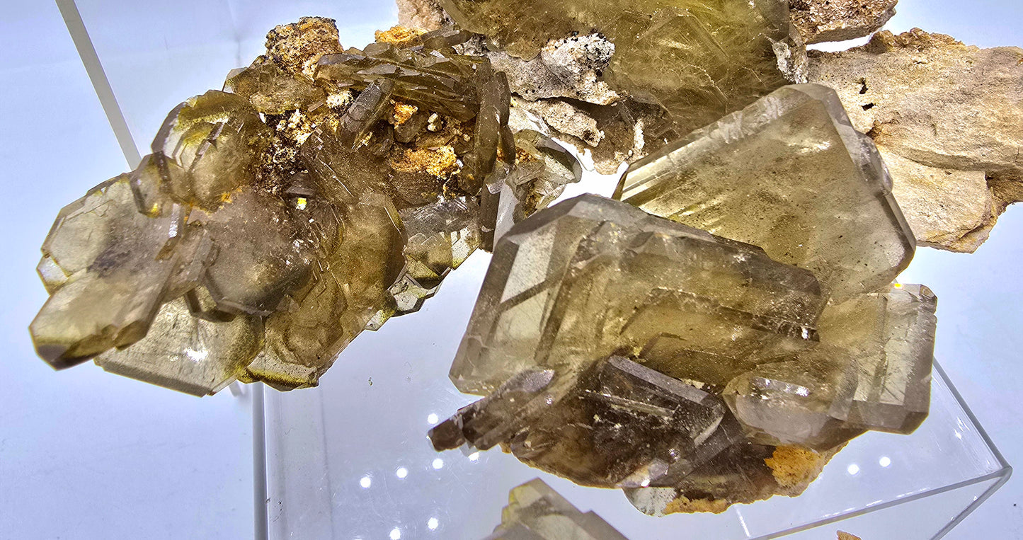 Golden Barite & Pyrite