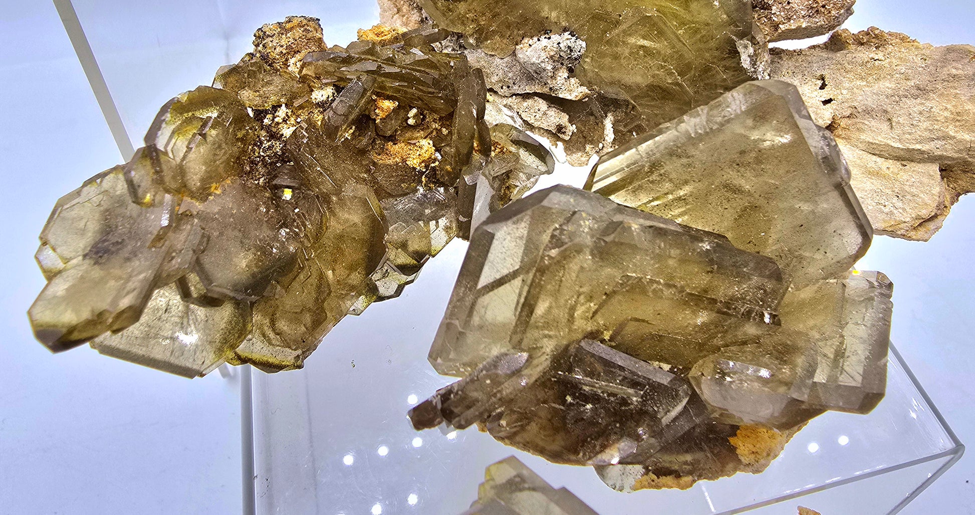 Golden Barite & Pyrite
