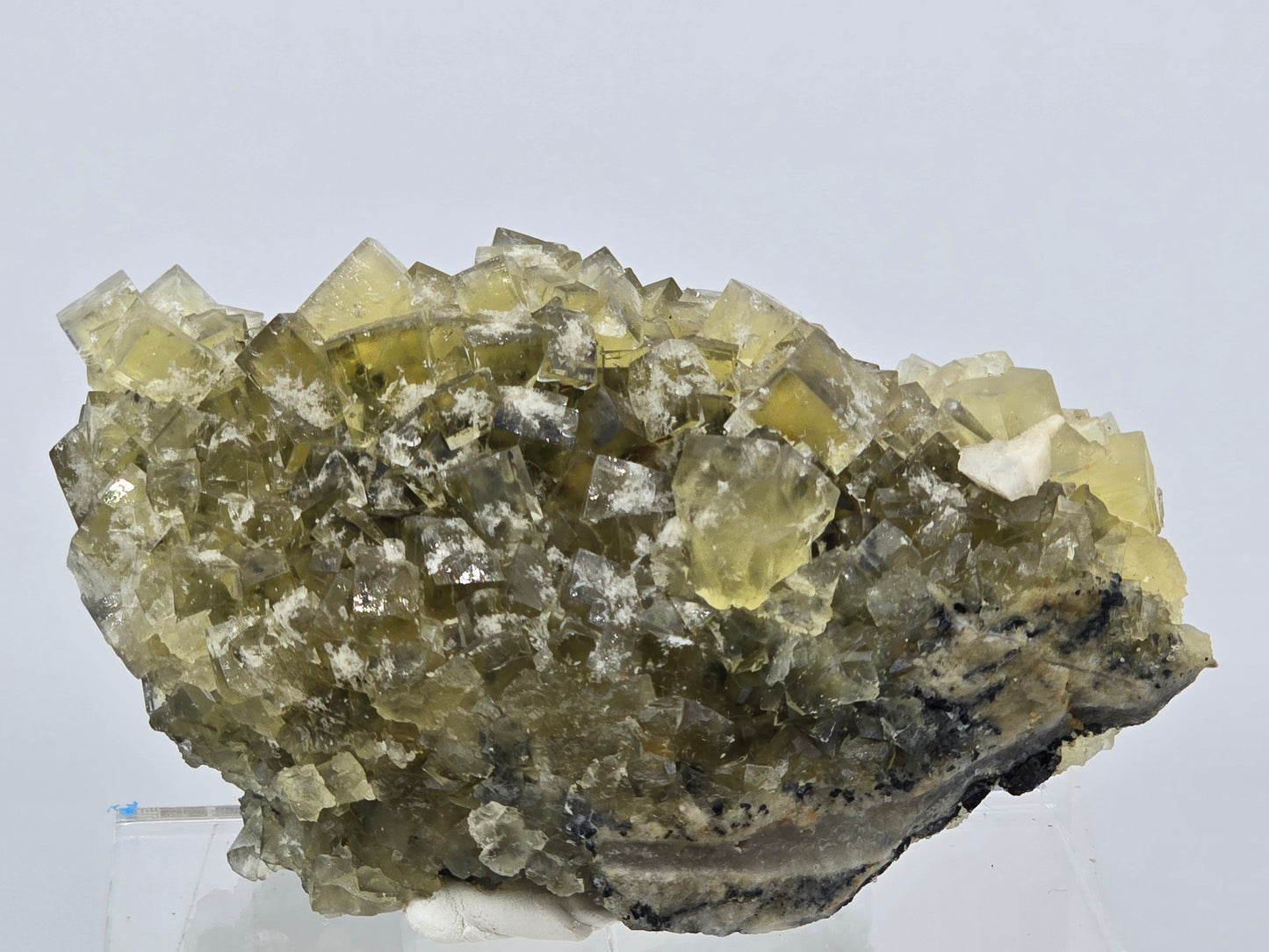 Yellow Fluorite Cubic Crystal formations