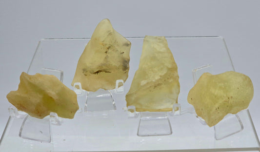 Libyan Desert Glass specimens