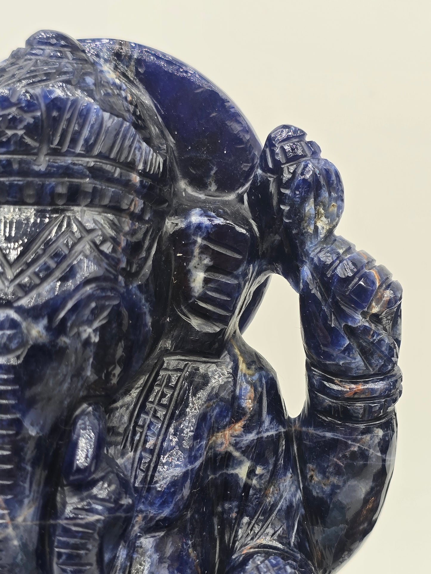 Sodalite Ganesha Altar