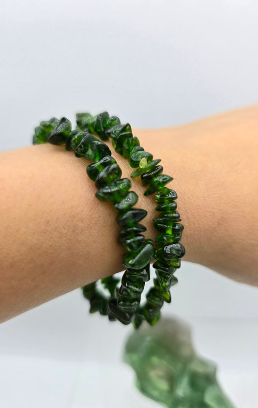 Chrome Diopside Bracelets