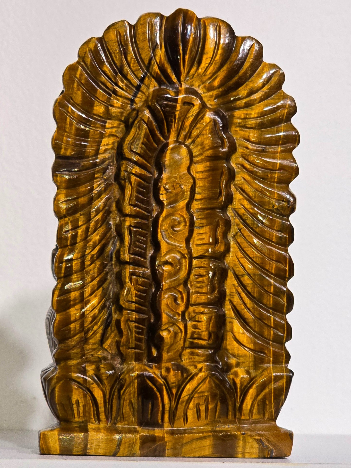 Tiger eye Ganesha Altar