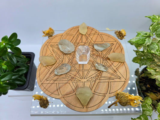 Crystal Grid: Spiritual Ascention & Higher knowledge