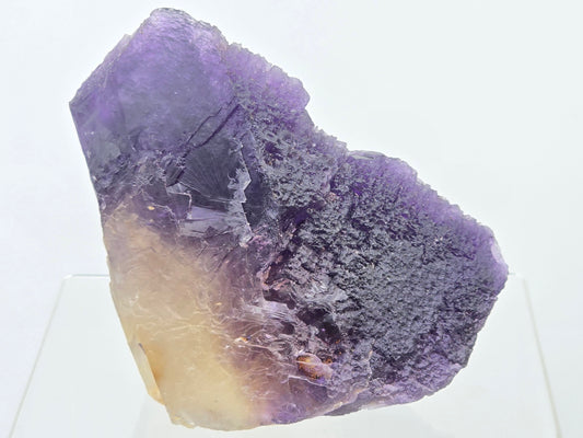 Purple & Yellow cubic Fluorite crystal formations