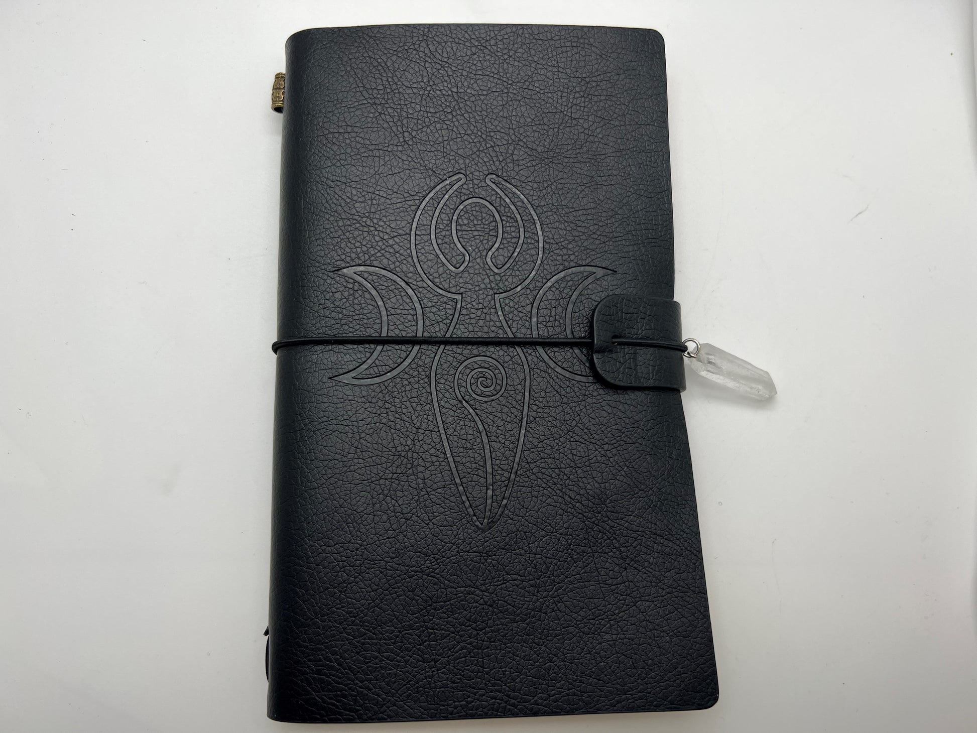Crystal point and Leather Notebooks